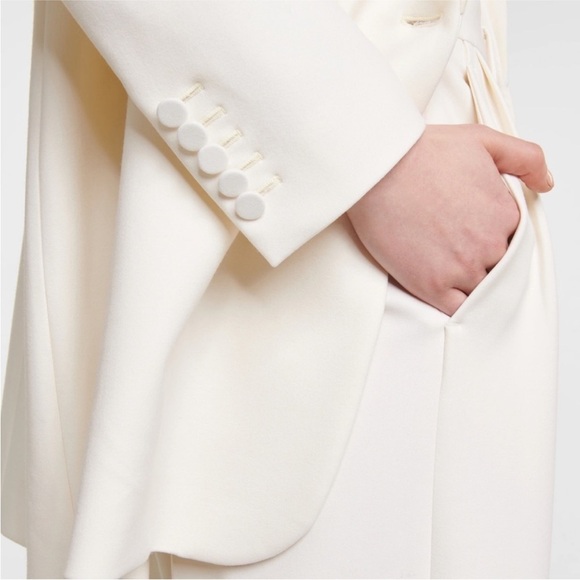 The Row Jerry Jacket in Wool Cream Blazer Size 12 NWT - Picture 4 of 16